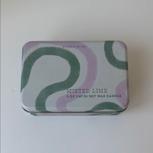 2/$15 💕 Paddywax Everyday Tins 5 oz. Candle - Misted Lime